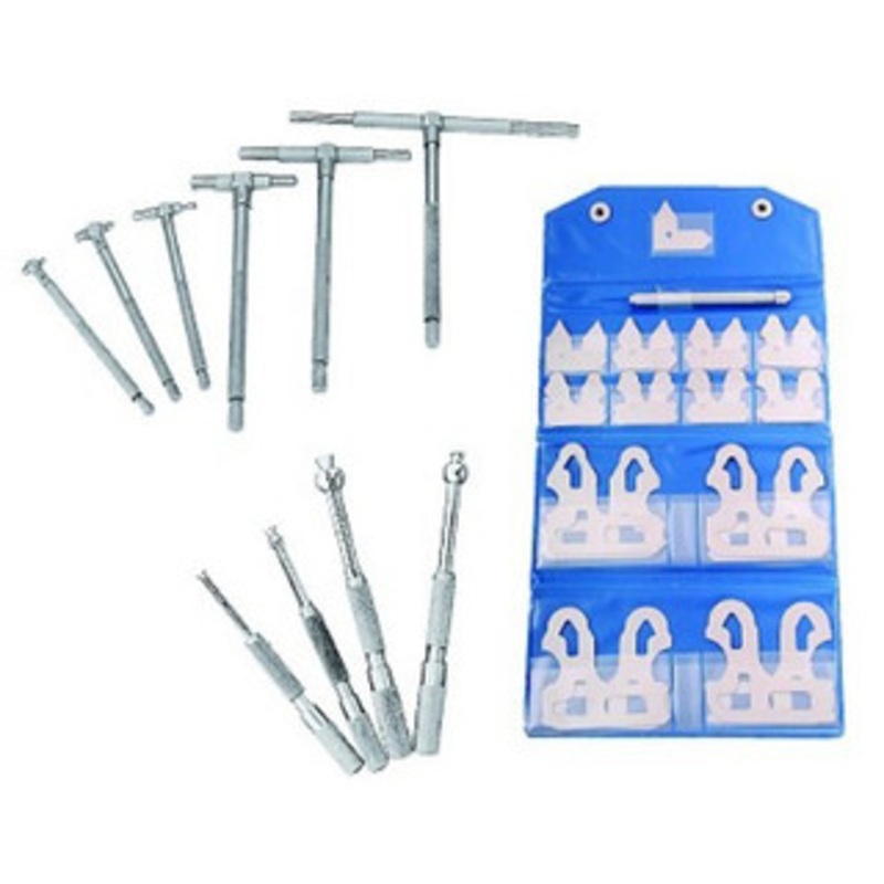 Precise 35 Piece Telescoping, Small Hole & Radius Gage Set – 4400-1035