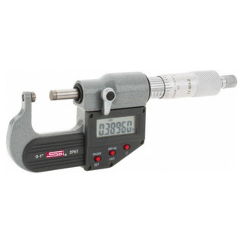 SPI IP65 Absolute Electronic Ball Micrometer, 0-1/0-25mm – 17-924-2