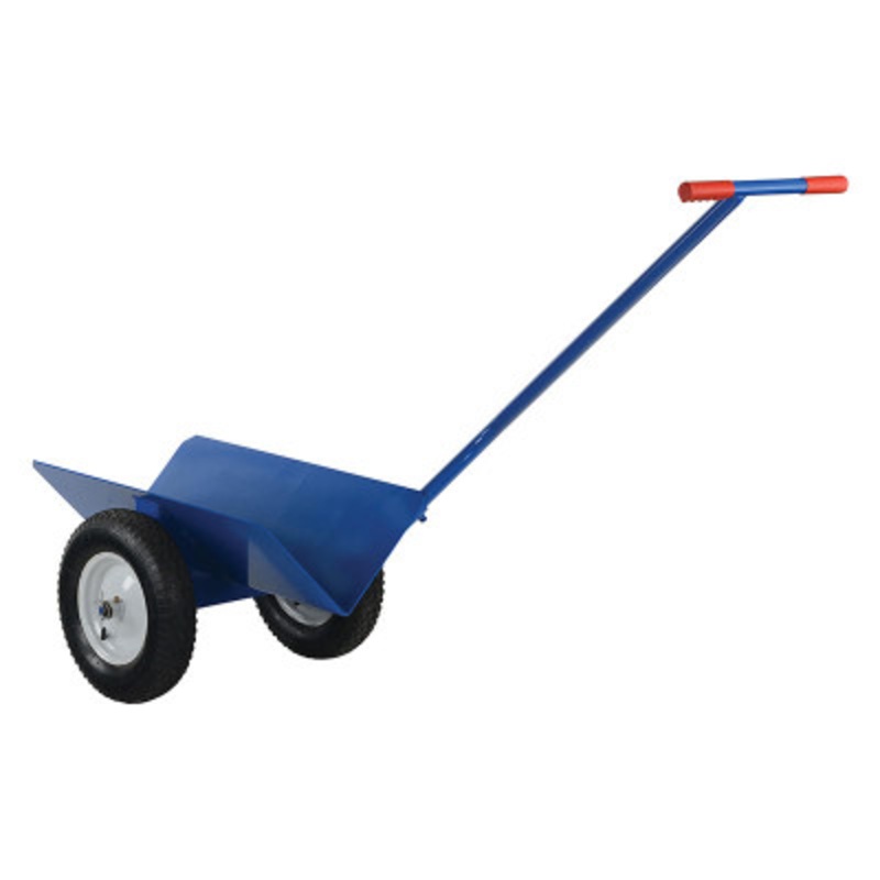 V-Groove Pipe Mover with Pneumatic Wheels, 600 lb., Blue