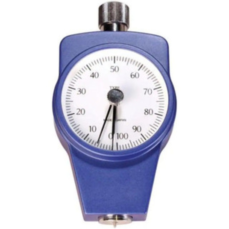 Hoto Instruments Durometer Portable Dial Hardness Tester E2-A, 0 to 100 Range, Shore A Scale – 59-027-3