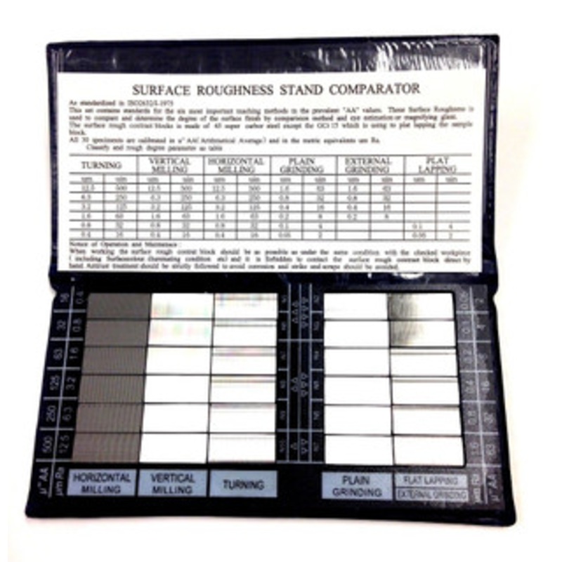 Precise 30 Piece Composite Set of Roughness Standards – 4101-0030