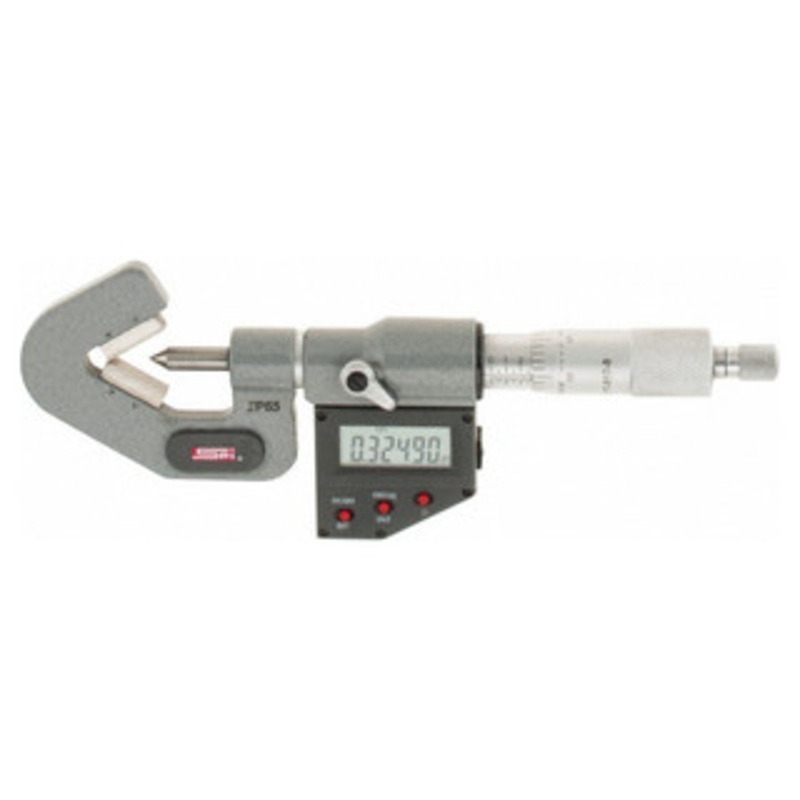SPI IP65 Absolute Electronic V-Anvil Micrometer, 0.40 – 0.60 – 17-817-8