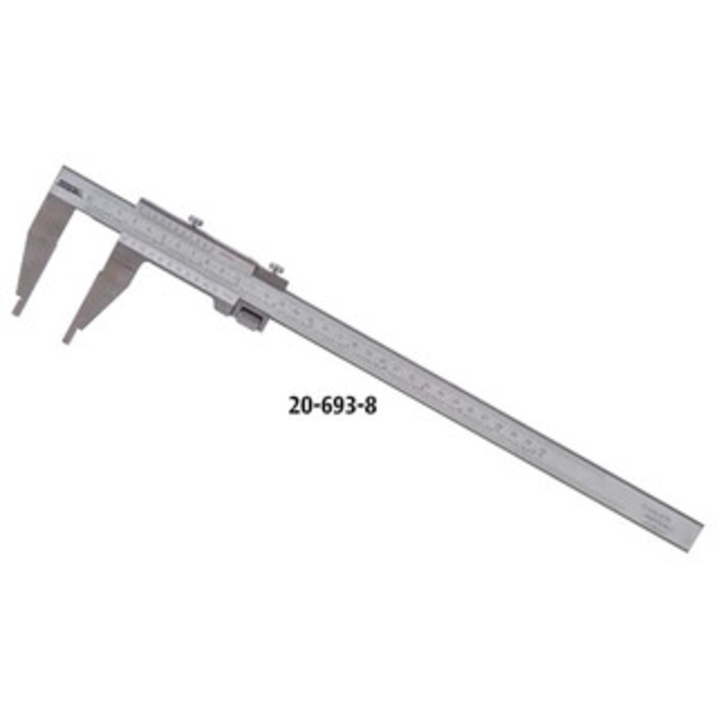 SPI Vernier Caliper, Heavy-Duty, No Upper Jaw, 0-12/0-300mm – 20-693-8