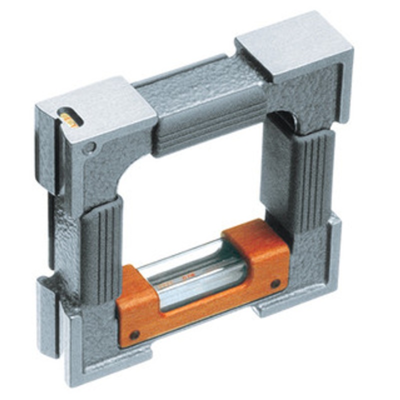 TESA Precision Spirit Levels w/ Frame 0.05mm/100 x 100 x 32mm – 05331201