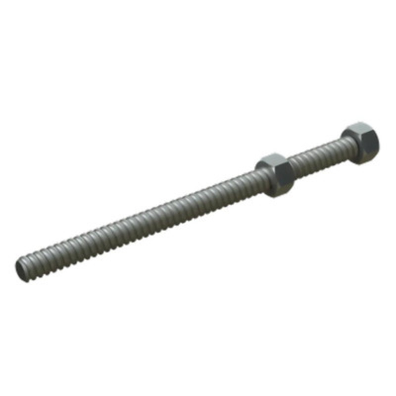 B14A Adjustable Coil Bolt, 1/2in Diameter x 20in Length (50/Ct)