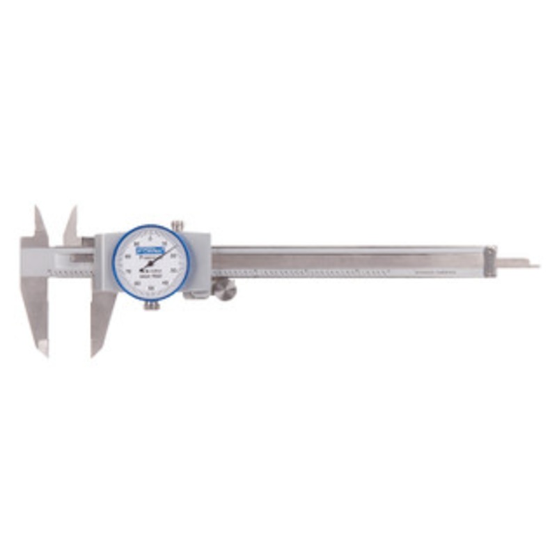 Fowler 0-6 Whiteface Machinist Grade Dial Caliper – 52-008-706-0