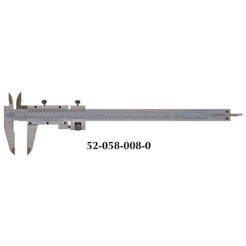 Fowler 0-8 Vernier Caliper with Fine Adjustment – 52-058-008-0