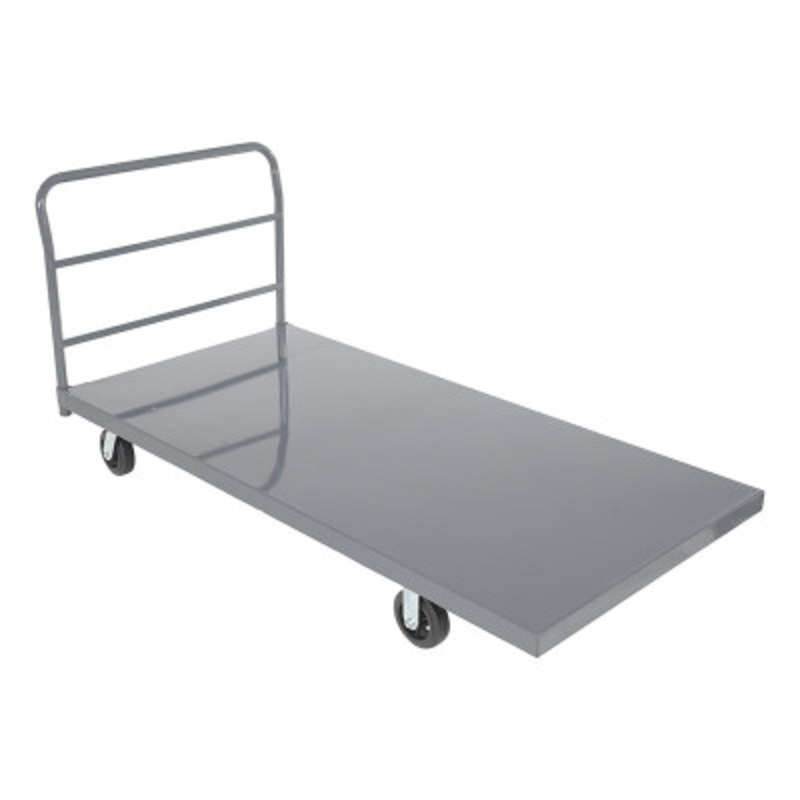 Smooth Deck Platform Truck, 36in x 72in, 2000 lb., Gray