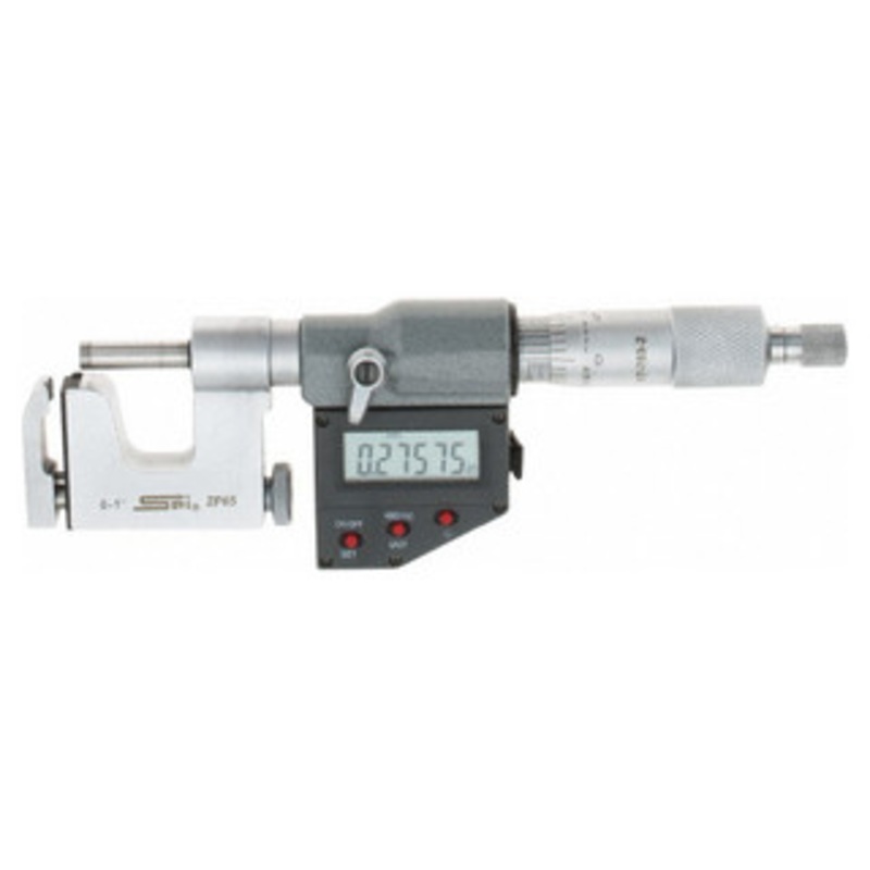 SPI IP56 Absolute Electronic Multi-Anvil Micrometer, 0-1/0-25mm – 17-783-2