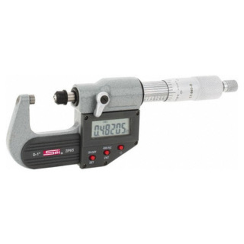 SPI IP65 Absolute Electronic Outside Micrometer, 0-1/0-25mm – 17-840-0
