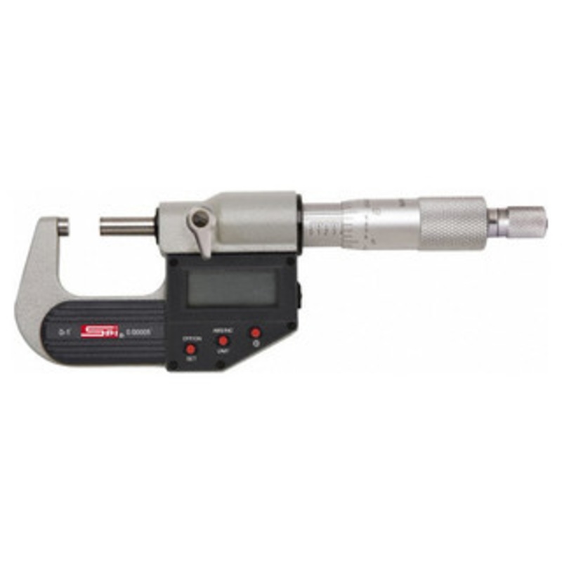 SPI IP65 Absolute Electronic Outside Micrometer, 4-5/100-125mm – 17-844-2