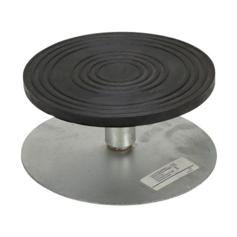 Steel Turntable, 8in Diameter, 3-7/16in Height 500 lb.,