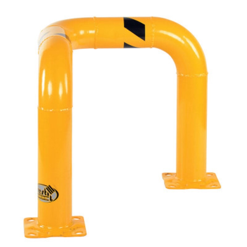 Triple Elbow Guard 28-1/8in x 28-1/8in x 24-9/16in, Yellow