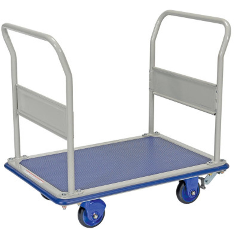 Truck Dual Handles, Floor Brake 39-7/8 x 24-1/2 x 34-1/8in 660lb