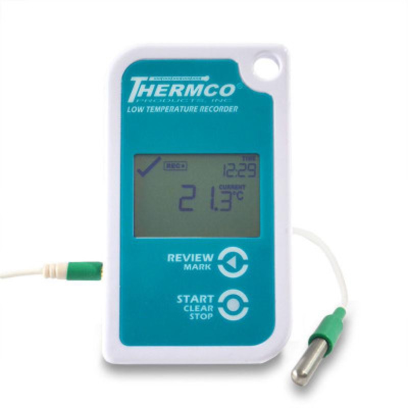 Ultra-Low Freezer Temp Data Logger with Interface Cradle, NIST