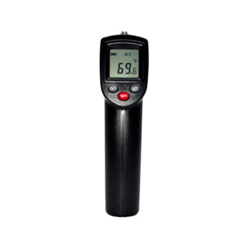 Basic Infrared Thermometer 12:1, 986F Max Temp, NIST Certification