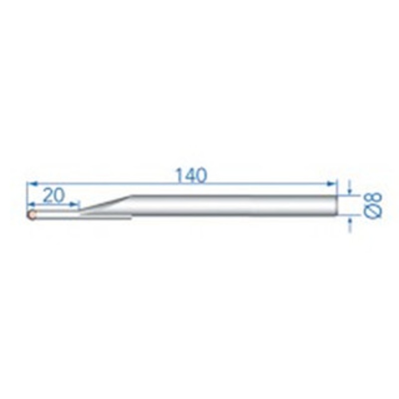 Fowler Carbide Ball Probe  4mm L 140mm – 54-194-910-0