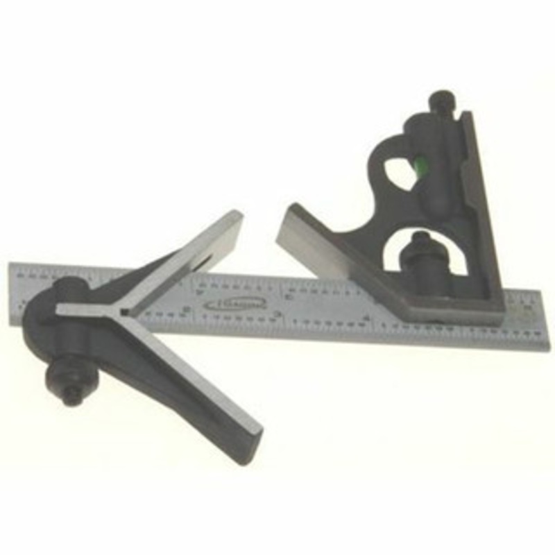 iGaging 3 Pc. 6 Precision Combination Square & Center Finder Head 4R Blade – 34-206-3