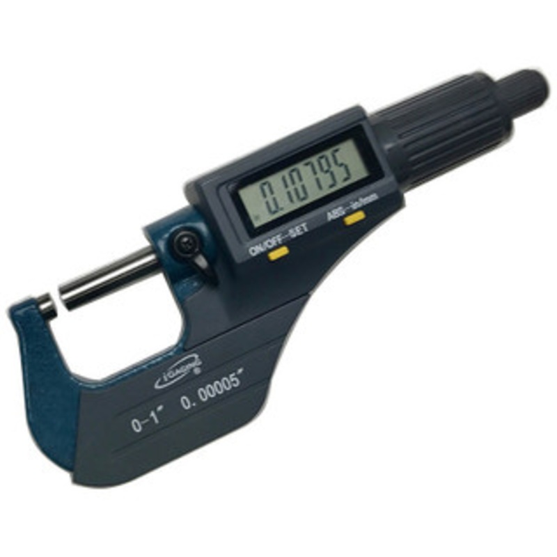 iGaging IP40 Digital Micrometer 0-1 – 35-040-025