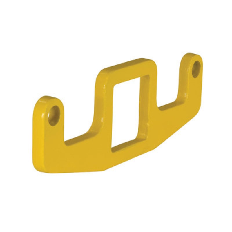 Sling Rack Hook, 9in x 3/8in x 3in, Yellow