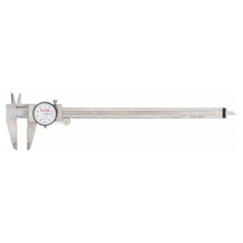 SPI Dial Caliper 0-12, White Dial Face – 17-975-4