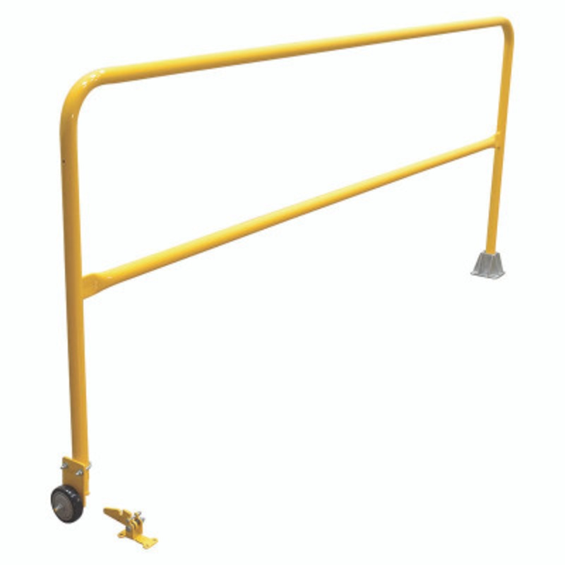 Steel Dock Safety Swing Gate 9 Ft. Length, Yellow