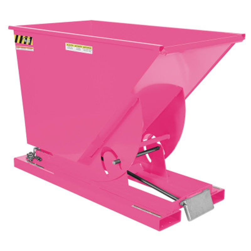 Steel HD Self Dumping Hopper, 3/4 Cu Yd, 6000 lb., Bubble Gum