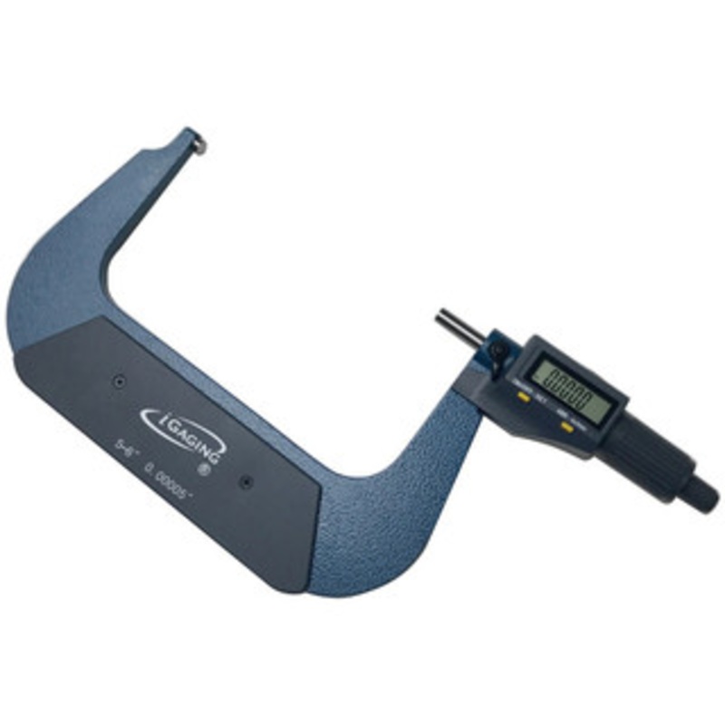 iGaging IP40 Digital Micrometer 5-6 – 35-040-150