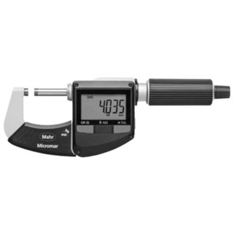 Mahr Micromar 40 EWRi Digital Micrometer, 0-25mm/0-1 – 4157100