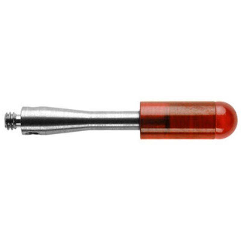 Renishaw Styli, M2 2 mm Ruby Spherically Ended Cylinder, Stainless Steel Stem, L 21.2mm – A-5000-7812