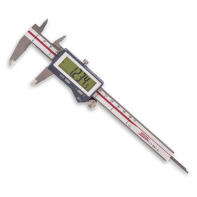 SPI IP67 Digital Caliper, 0-8/0-200mm – 11-542-8