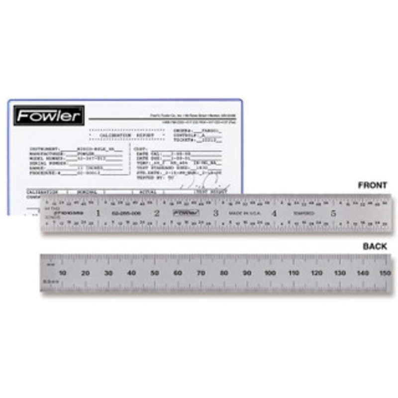 Fowler Rigid Certified Rule 24/600mm – 52-265-024