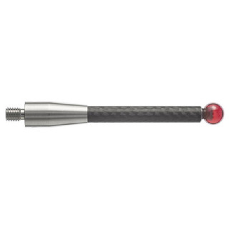 Renishaw Styli, M4 6 mm Ruby ball, Carbon Fibre Stem, L 50 mm, EWL 38.5 mm – A-5003-1436