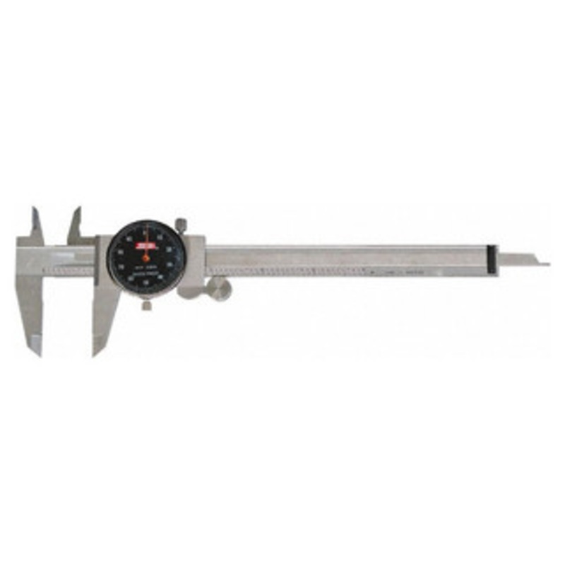 SPI Dial Caliper 0-8, Black Dial Face – 17-974-7