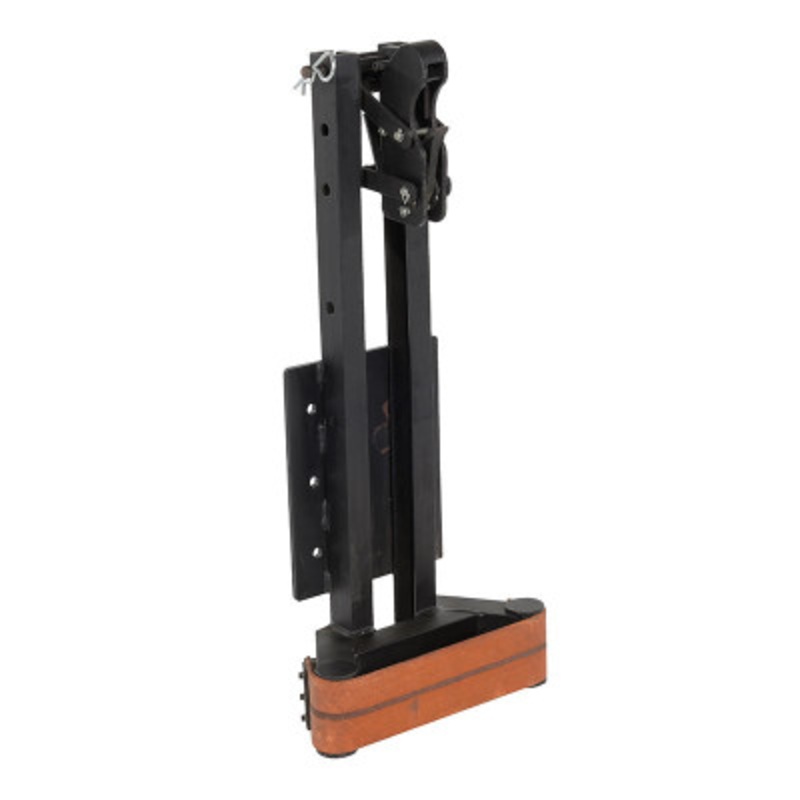 Steel Single Drum Gripper Attachment, 700 lb., Black