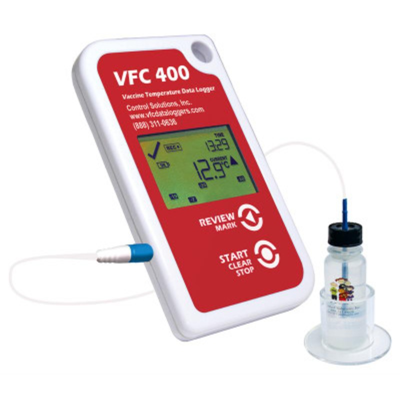 VFC400 Vaccine Monitoring Data Logger Kit, NIST Traceable Certificate