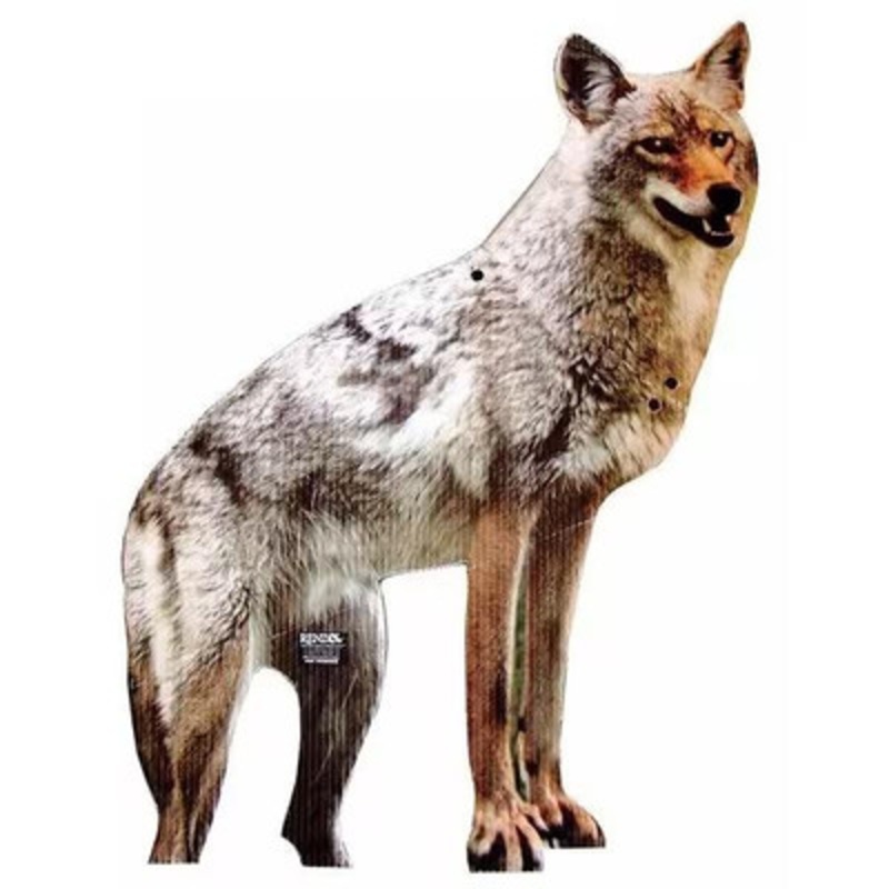 2D Coyote Predator Decoy, Flat