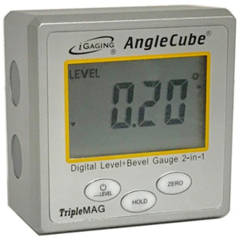 iGaging Portable Digital Angle Gauge with Magnetic Base – 35-222-6