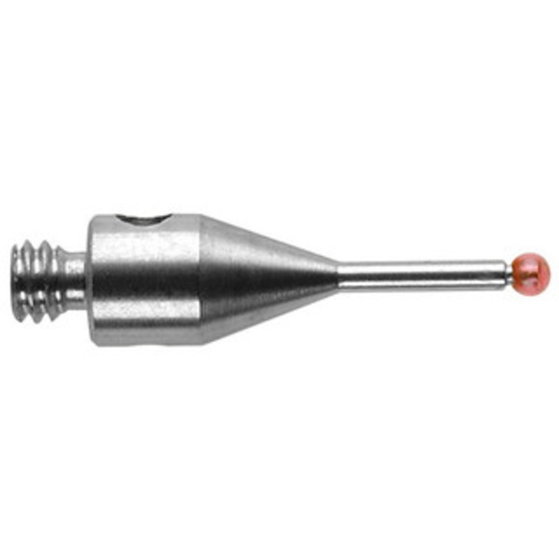 Renishaw Styli, M2 1 mm Ruby ball, Stainless Steel Stem, L 10 mm, EWL 4.5 mm – A-5000-7806