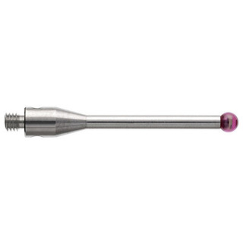 Renishaw Styli, M2 2 mm Ruby ball, Stainless Steel Stem, L 20 mm – A-5000-3603