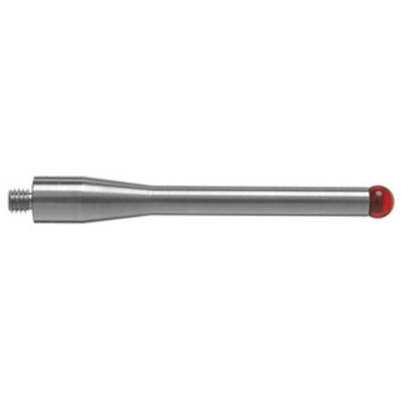 Renishaw Styli, M4 5 mm Ruby ball, Stainless Steel Stem, L 50 mm, EWL 33.5 mm – A-5000-7521