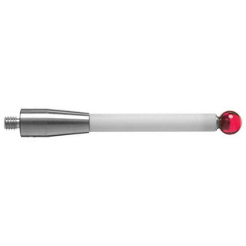 Renishaw Styli, M4 6 mm Ruby ball, Ceramic Stem, L 50 mm, EWL 38.5 mm – A-5000-3709