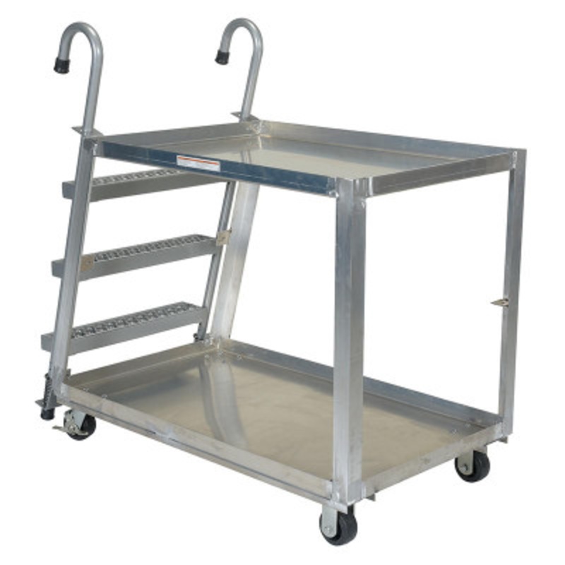 Stock Picker with Ladder 52 x 27-7/8 x 50-3/16in 660 lb.,