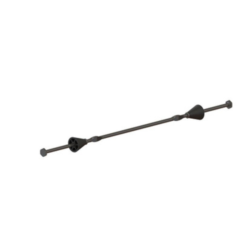 A3A2 A3 Snap Tie, 12 x 1-1/16 with 1 x 1in A2 Cone (100/Case)