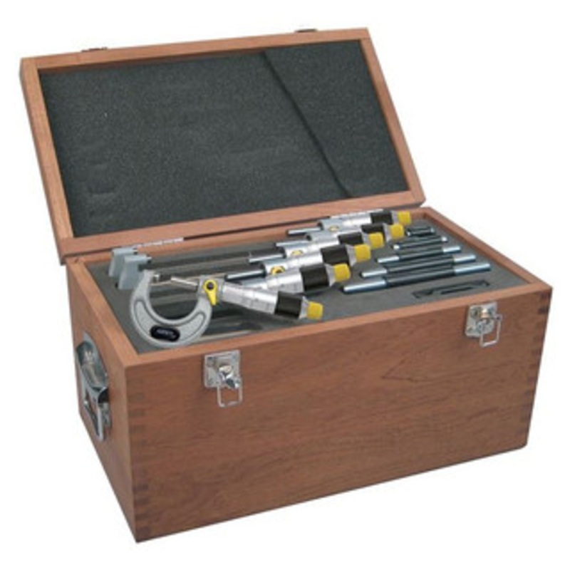 Asimeto 0-6 Precision Outside Micrometer Set, Model #103-66-7
