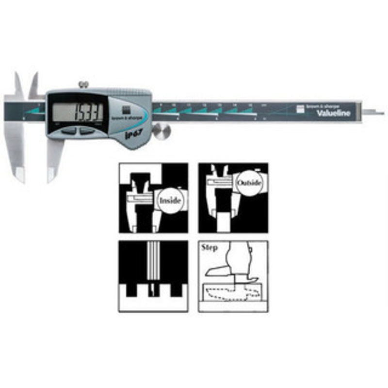 Brown & Sharpe 0-6 VALUELINE IP67 Caliper – 00530141