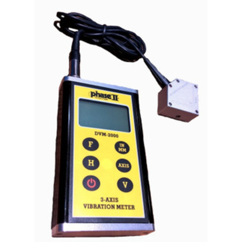 Phase II 3-D Vibration Meter – DVM-2000