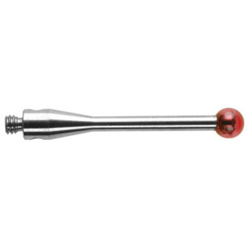Renishaw Styli, M2 3 mm Ruby ball, Stainless Steel Stem, L 20 mm, EWL 17 mm – A-5000-4160