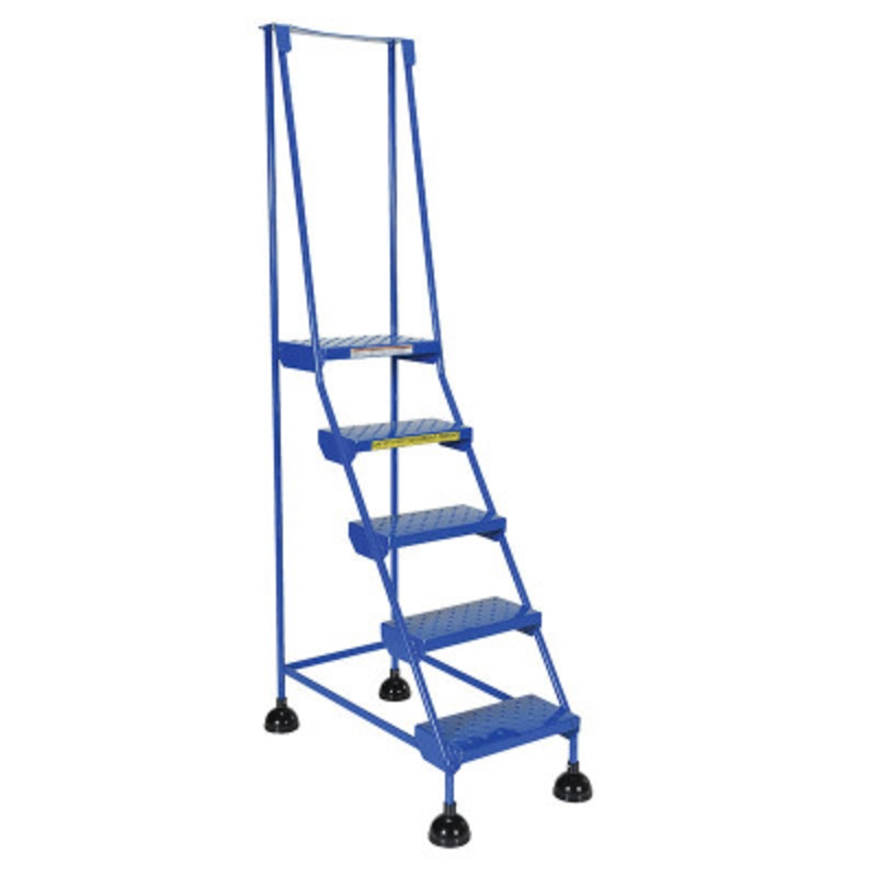 Spring Load Ladders 58 Deg 5 Perforated 16in Step Width, 500lb