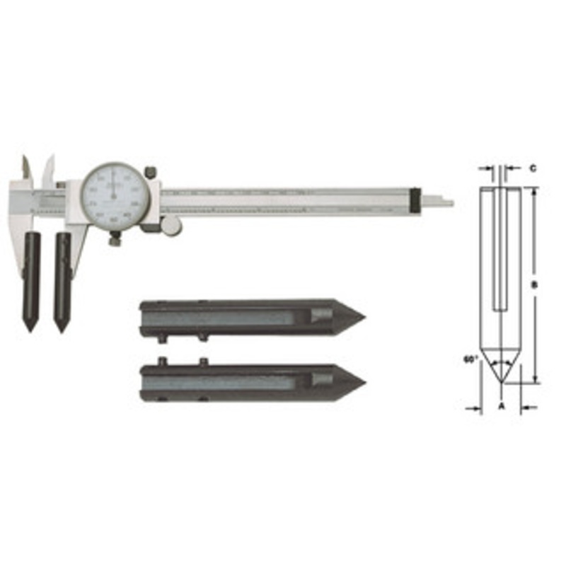AMPG Accurate Manufactured Products Group Centerline Gage (Fits 4, 6, and 8 Calipers) – Z9009